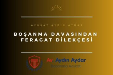 boşanma davasından feragat dilekçesi
